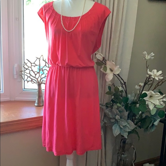 LOFT Dresses & Skirts - Ann Taylor Loft 100% Cotton pullover dress L